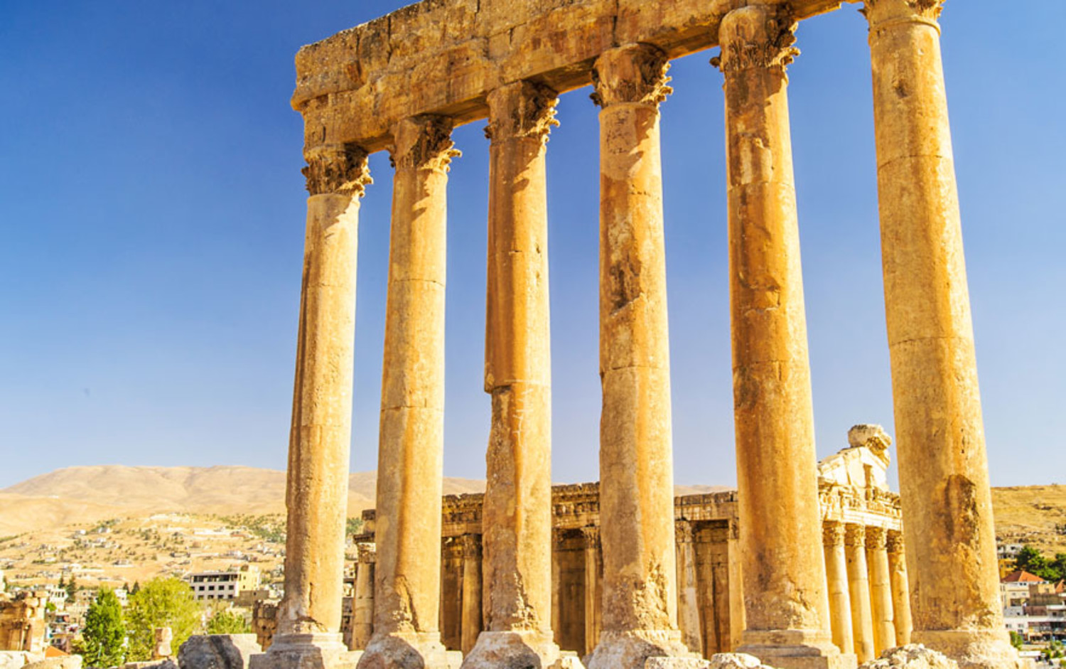 Ancient Columns in Lebanon